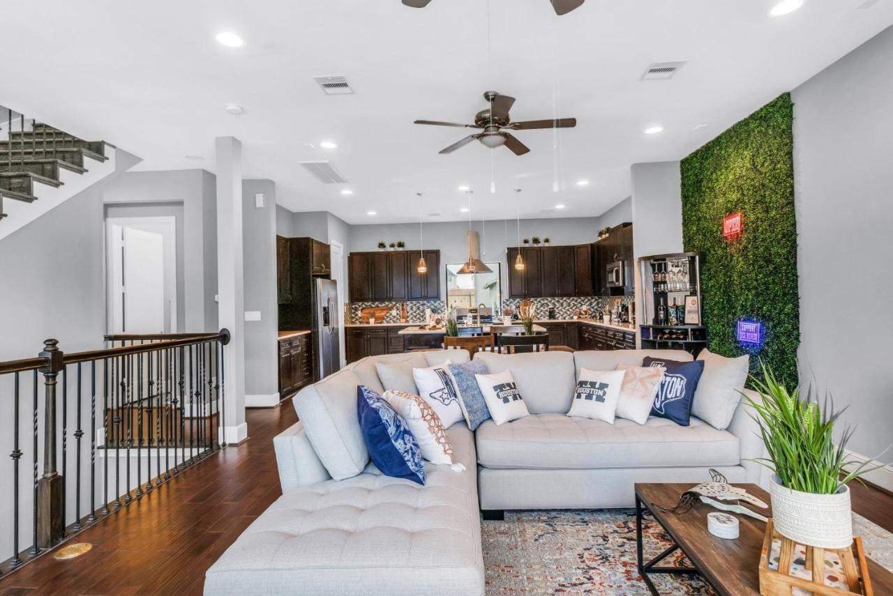 Modern, Houston Inspired House With Best Views Of Downtown! - Less Than 1 Mile To Eado Midtown Bars Home Exterior foto